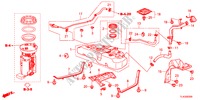 KRAFTSTOFFTANK für Honda ACCORD TOURER 2.0 ELEGANCE 5 Türen 6 gang-Schaltgetriebe 2012