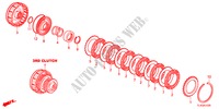 KUPPLUNG(3. GANG)(DIESEL) für Honda ACCORD TOURER 2.2 ES 5 Türen 5 gang automatikgetriebe 2012