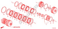 KUPPLUNG(ERSTER GANG)(DIESEL) für Honda ACCORD TOURER 2.2 ES 5 Türen 5 gang automatikgetriebe 2012