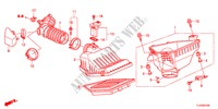 LUFTFILTER(2.0L) für Honda ACCORD TOURER 2.0 COMFOT 5 Türen 6 gang-Schaltgetriebe 2012