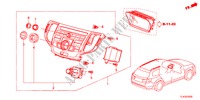 MITTLERES MODUL(NAVIGATION) für Honda ACCORD TOURER 2.4 TYPE S 5 Türen 6 gang-Schaltgetriebe 2012