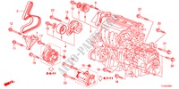 MOTORHALTERUNG(2.4L) für Honda ACCORD TOURER 2.4 TYPE S 5 Türen 6 gang-Schaltgetriebe 2012