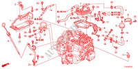 OELSTANDMESSER/ATF LEITUNG(2) für Honda ACCORD TOURER 2.4 S 5 Türen 5 gang automatikgetriebe 2012