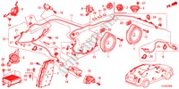RADIOANTENNE/LAUTSPRECHER(LH) für Honda ACCORD TOURER 2.0 ELEGANCE 5 Türen 5 gang automatikgetriebe 2012