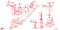 SCHALTARM für Honda ACCORD TOURER 2.0 ELEGANCE 5 Türen 6 gang-Schaltgetriebe 2012