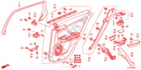 TUERVERKLEIDUNG, HINTEN für Honda ACCORD TOURER 2.4 EXECUTIVE 5 Türen 6 gang-Schaltgetriebe 2012