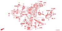 TURBOLADER(DIESEL) für Honda ACCORD TOURER 2.2 EXECUTIVE 5 Türen 5 gang automatikgetriebe 2012
