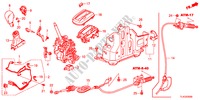 WAHLHEBEL(LH) für Honda ACCORD TOURER 2.4 TYPE S 5 Türen 5 gang automatikgetriebe 2012