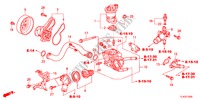 WASSERPUMPE(2.0L) für Honda ACCORD TOURER 2.0 ES-GT 5 Türen 6 gang-Schaltgetriebe 2012