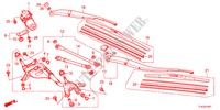 WINDSCHUTZSCHEIBENWISCHER(RH) für Honda ACCORD TOURER 2.4 EXECUTIVE 5 Türen 5 gang automatikgetriebe 2012