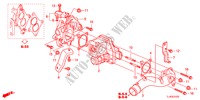 WIRBELSTEUERVENTIL(DIESEL) für Honda ACCORD TOURER 2.2 EXECUTIVE 5 Türen 5 gang automatikgetriebe 2012