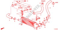 ZWESCHENKUEHLERINHEIT(2) für Honda ACCORD TOURER 2.2 S-H 5 Türen 6 gang-Schaltgetriebe 2012