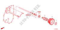 ZWISCHENWELLE für Honda ACCORD TOURER 2.4 S 5 Türen 5 gang automatikgetriebe 2012