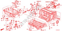 ZYLINDERBLOCK/OELWANNE(2.4L) für Honda ACCORD TOURER 2.4 S 5 Türen 6 gang-Schaltgetriebe 2012