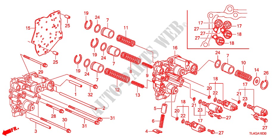 SAMMELBEHAELTER(DIESEL) für Honda ACCORD TOURER 2.2 ES-GT 5 Türen 5 gang automatikgetriebe 2012