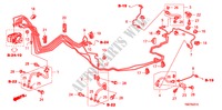 BREMSLEITUNGEN(ABS)(TROMMEL)(LH) für Honda CITY LX 4 Türen 5 gang automatikgetriebe 2011