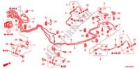 BREMSLEITUNGEN(VSA)(SCHEIBE)(RH) für Honda BALLADE VTI 4 Türen 5 gang automatikgetriebe 2011