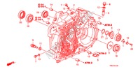 DREHMOMENTWANDLERGEHAEUSE für Honda CITY 1.4LS 4 Türen 5 gang automatikgetriebe 2009