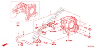 DROSSELKLAPPENGEHAEUSE für Honda CITY LX 4 Türen 5 gang automatikgetriebe 2011
