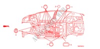 GUMMITUELLE(UNTEN) für Honda CITY 1.4ES 4 Türen 5 gang automatikgetriebe 2009
