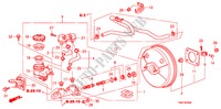 HAUPTBREMSZYLINDER/MASTER POWER(LH)(1) für Honda CITY LX 4 Türen 5 gang-Schaltgetriebe 2010