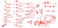 KABELBAUMBAND/BUEGEL(LH) für Honda CITY 1.4LS 4 Türen 5 gang-Schaltgetriebe 2009