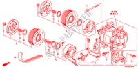KLIMAANLAGE(KOMPRESSOR) für Honda BALLADE VTI-L 4 Türen 5 gang-Schaltgetriebe 2011