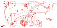 KLIMAANLAGE(SCHLAEUCHE/LEITUNGEN)(RH) für Honda BALLADE VTI 4 Türen 5 gang-Schaltgetriebe 2011