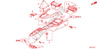 KONSOLE(RH)(1) für Honda BALLADE VTI 4 Türen 5 gang-Schaltgetriebe 2011
