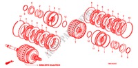 KUPPLUNG(3.   5.) für Honda CITY LX-A 4 Türen 5 gang automatikgetriebe 2011