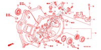 KUPPLUNGSGEHAEUSE für Honda CITY EX 4 Türen 5 gang-Schaltgetriebe 2010