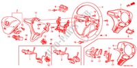 LENKRAD(SRS) für Honda BALLADE VTI-L 4 Türen 5 gang automatikgetriebe 2011