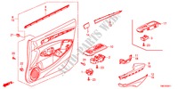TUERVERKLEIDUNG, VORNE(RH) für Honda BALLADE VTI 4 Türen 5 gang automatikgetriebe 2011