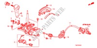 WAHLHEBEL(LH) für Honda CITY LX-A 4 Türen 5 gang automatikgetriebe 2011