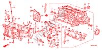 ZYLINDERBLOCK/OELWANNE(1.3L)(1.4L) für Honda CITY 1.4S 4 Türen 5 gang-Schaltgetriebe 2009