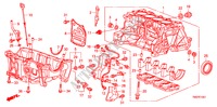 ZYLINDERBLOCK/OELWANNE(1.5L) für Honda CITY LX 4 Türen 5 gang automatikgetriebe 2011