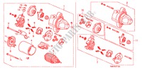ANLASSER(MITSUBA) für Honda INSIGHT ES 5 Türen vollautomatische 2011