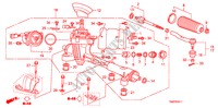 SERVOLENKGETRIEBE(EPS)(RH) für Honda INSIGHT S 5 Türen vollautomatische 2011