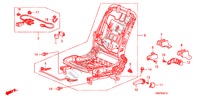 VORNE SITZKOMPONENTEN(L.) für Honda INSIGHT ELEGANCE 5 Türen vollautomatische 2011
