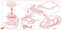 WETTERREIFEN, SATZ für Honda INSIGHT ES 5 Türen vollautomatische 2011