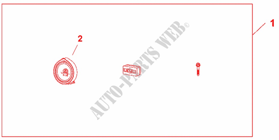 SPEAKER UPGRADE KIT   CO AXIAL für Honda INSIGHT SE 5 Türen vollautomatische 2010