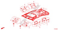 DACHVERKLEIDUNG für Honda CROSSTOUR EX 5 Türen 5 gang automatikgetriebe 2011