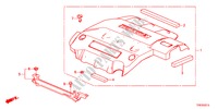 MOTORABDECKUNG für Honda CROSSTOUR EX 5 Türen 5 gang automatikgetriebe 2010