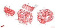 MOTOREINHEIT/GETRIEBE KOMPL. für Honda CROSSTOUR EX 5 Türen 5 gang automatikgetriebe 2011