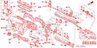ANSAUGKRUEMMER (1.6L SOHC/SOHC VTEC) für Honda CIVIC GLI 3 Türen 5 gang-Schaltgetriebe 1997