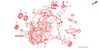 DREHMOMENTWANDLERGEHAEUSE(S4XA) für Honda CIVIC SIR 3 Türen 4 gang automatikgetriebe 1997