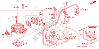 DROSSELKLAPPENGEHAEUSE (1.5L SOHC) für Honda CIVIC LXI 3 Türen 5 gang-Schaltgetriebe 1999