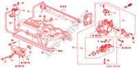 DROSSELKLAPPENGEHAEUSE (DOHC VTEC) für Honda CIVIC SIR 3 Türen 4 gang automatikgetriebe 2000