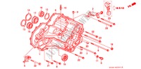 GETRIEBEGEHAEUSE (S4XA) für Honda CIVIC SIR 3 Türen 4 gang automatikgetriebe 2000