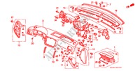 INSTRUMENTENBRETT(LH) für Honda CIVIC EXI 3 Türen 4 gang automatikgetriebe 1999